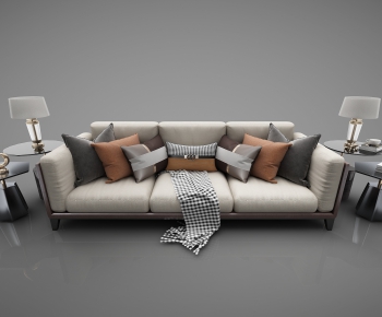 Modern Three-seat Sofa-ID:466318755