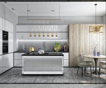 Modern Open Kitchen-ID:985971927