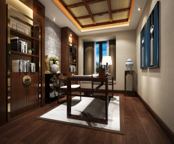 New Chinese Style Study Space-ID:255831152