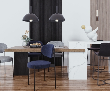 Modern Dining Table And Chairs-ID:531689874