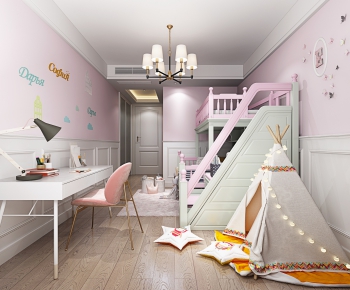 American Style Girl's Room Daughter's Room-ID:441538995