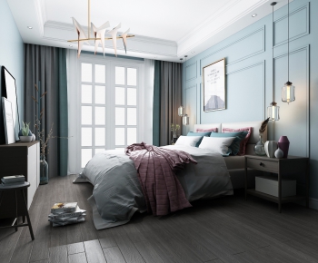 Nordic Style Bedroom-ID:266490847