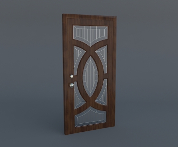 European Style Solid Wood Door-ID:240998649