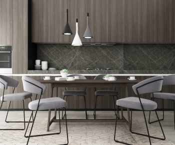 Modern Dining Table And Chairs-ID:639288285