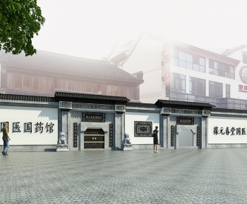 Chinese Style Facade Element-ID:364278349