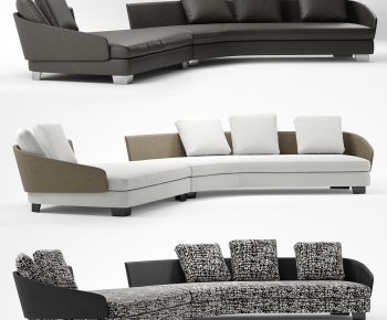 Modern Curved Sofa-ID:448420594
