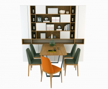 Modern Dining Table And Chairs-ID:830180572