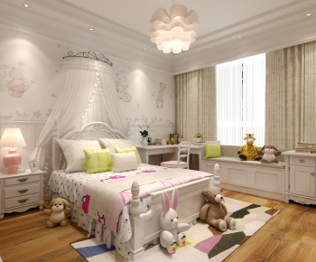 Simple European Style Children's Room-ID:273993159