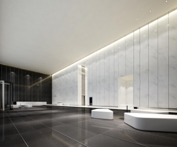 Modern Office Reception Desk-ID:379405447