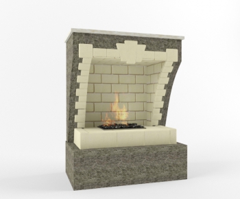 Modern Fireplace-ID:571628455
