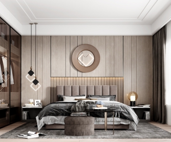 Modern Bedroom-ID:661424543