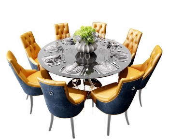 Modern Dining Table And Chairs-ID:562311127