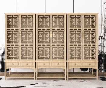 New Chinese Style Decorative Cabinet-ID:241531239