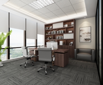 Modern Manager's Office-ID:642107484