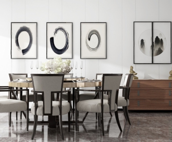 Modern Dining Table And Chairs-ID:509717466