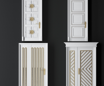 New Classical Style Solid Wood Door-ID:329187512