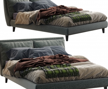Modern Double Bed-ID:702021149