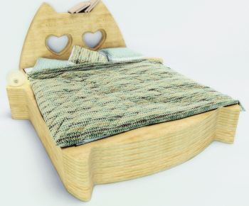 Modern Child's Bed-ID:202239375