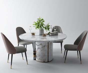 Modern Dining Table And Chairs-ID:867678553