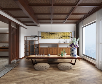 New Chinese Style Tea House-ID:344270535