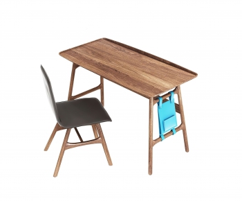 Modern Computer Desk And Chair-ID:465330116