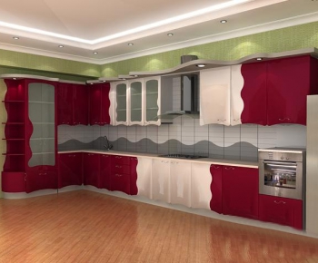 European Style Kitchen Cabinet-ID:916924648