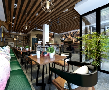 Industrial Style Cafe-ID:472973531