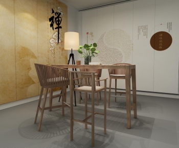 New Chinese Style Dining Table And Chairs-ID:113723993