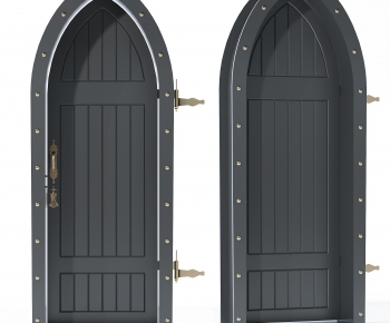 Simple European Style Single Door-ID:642878143