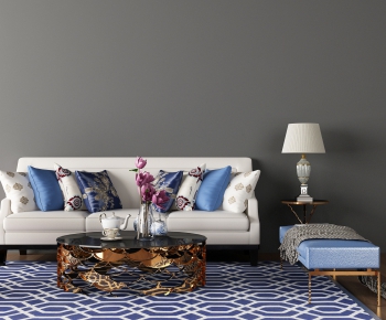 Simple European Style Sofa Combination-ID:924503123