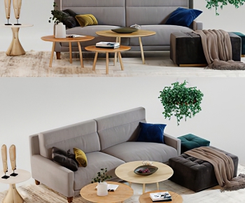 Nordic Style Sofa Combination-ID:299641213