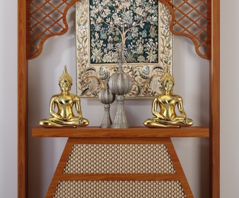Southeast Asian Style Console-ID:127601385