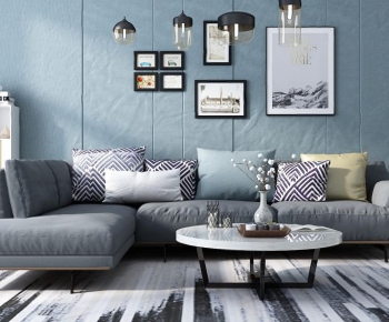 Nordic Style Sofa Combination-ID:752158194