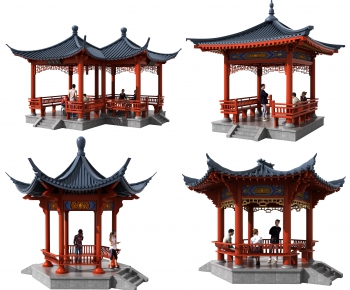 New Chinese Style Building Component-ID:316772162