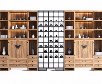 New Chinese Style Bookcase-ID:193664599