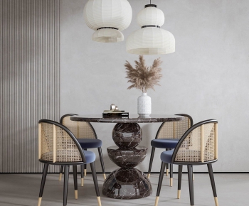 Modern Dining Table And Chairs-ID:972036145