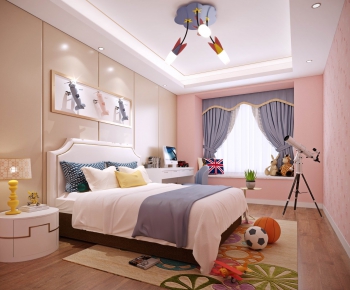 Modern Girl's Room Daughter's Room-ID:815282694