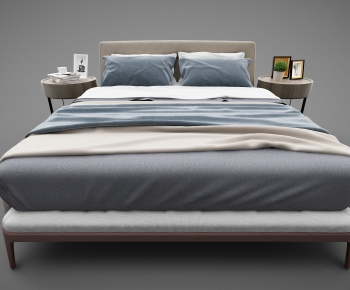 Modern Double Bed-ID:576409382