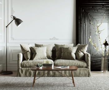 Nordic Style A Sofa For Two-ID:611540753