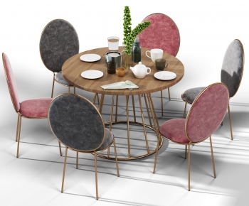 Modern Dining Table And Chairs-ID:423345463