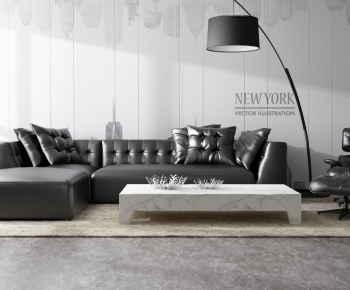 Modern Sofa Combination-ID:352083253