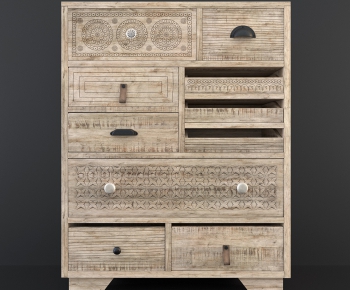 Nordic Style Chest Of Drawers-ID:413444317