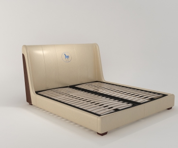 Modern Double Bed-ID:360847477