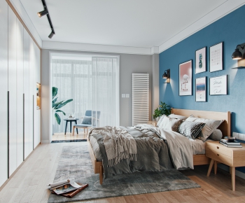 Nordic Style Bedroom-ID:573649193