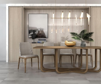 Modern Dining Table And Chairs-ID:142211743