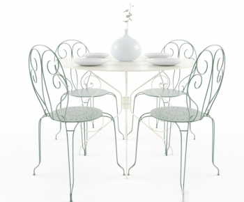Modern Dining Table And Chairs-ID:670823427
