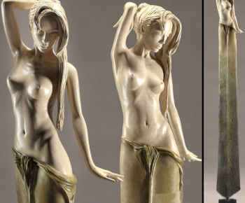 欧式女人雕塑-ID:600171375