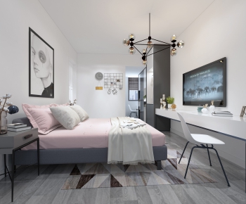Nordic Style Bedroom-ID:335125716