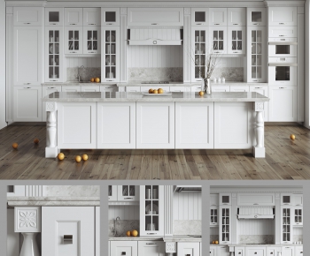 European Style Kitchen Cabinet-ID:680575191