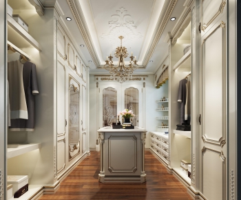 French Style Clothes Storage Area-ID:174043462